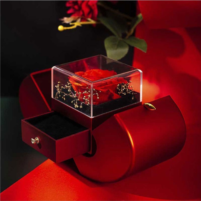 Jewellery Box Red Apple