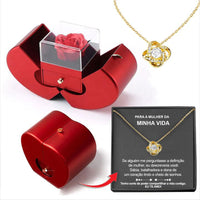 Jewellery Box Red Apple
