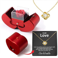 Jewellery Box Red Apple