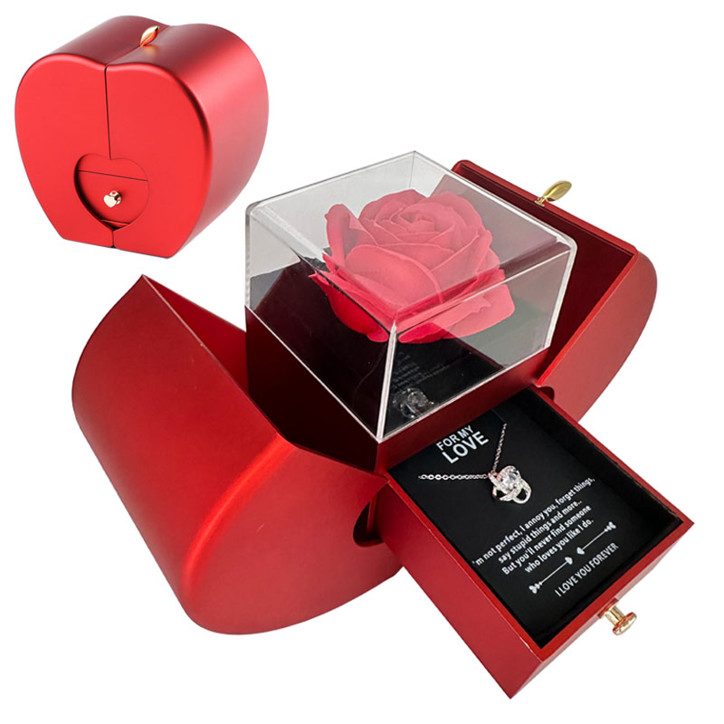 Jewellery Box Red Apple