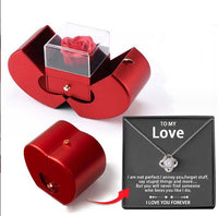 Jewellery Box Red Apple